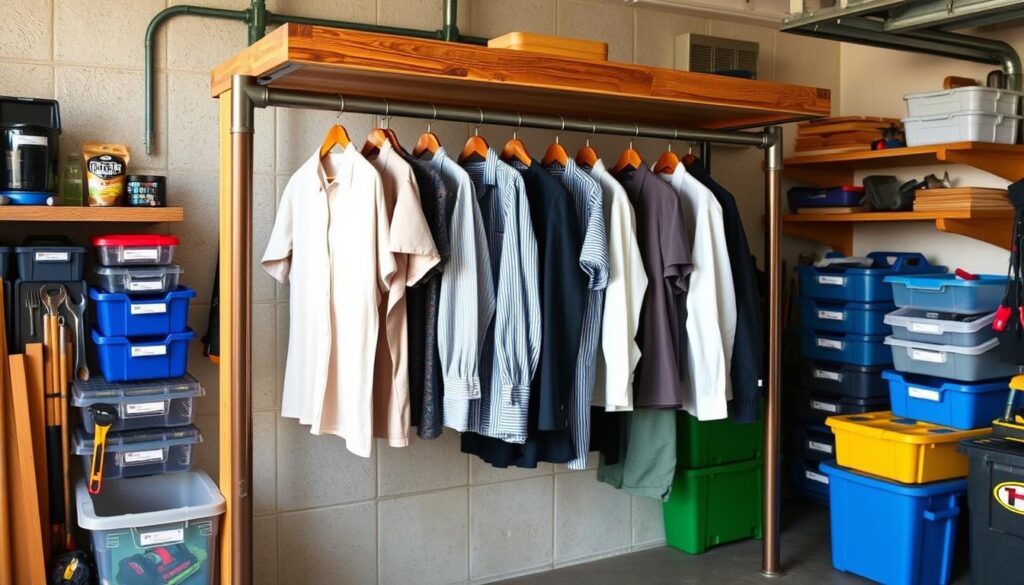 diy clothes rack