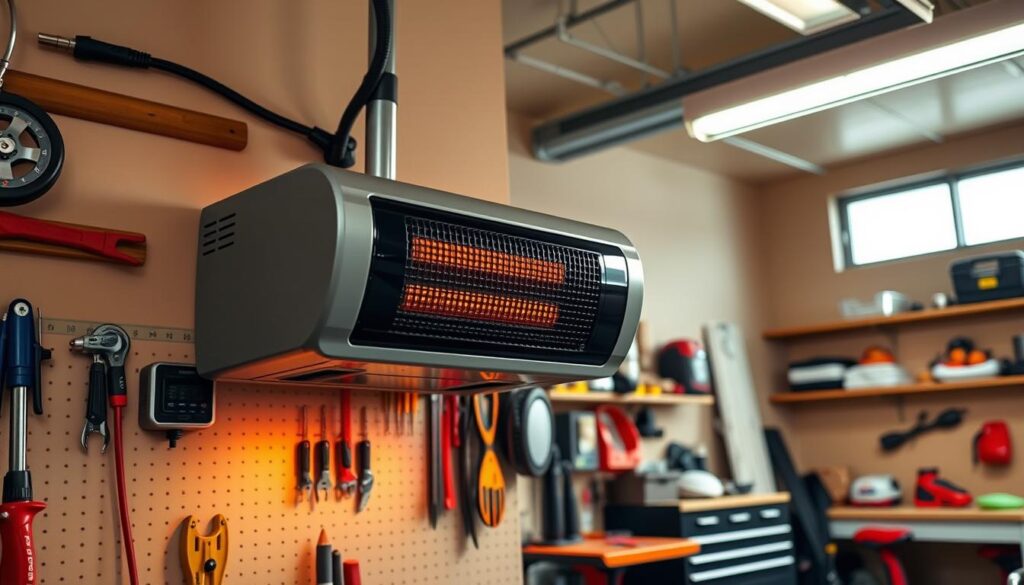 energy efficient garage heater