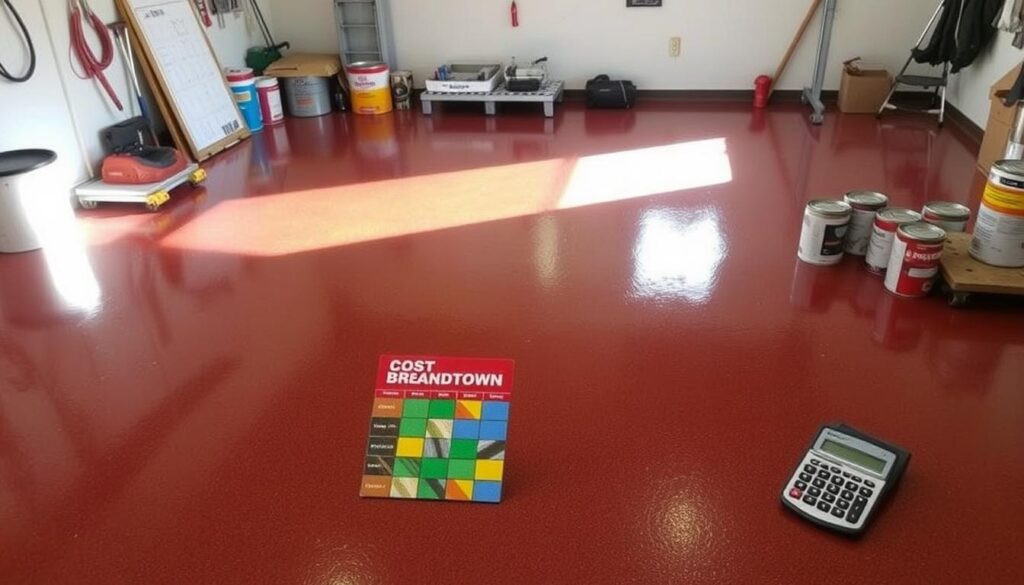 epoxy garage floor cost