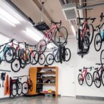 how to hang bikes in garage