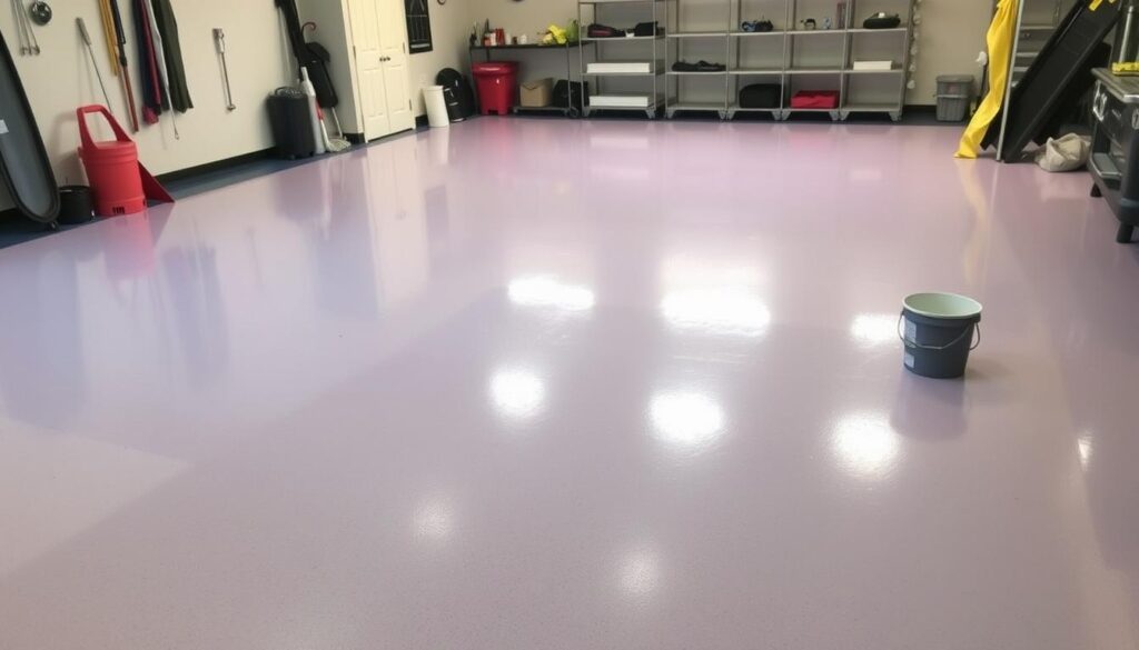 Garage floor maintenance