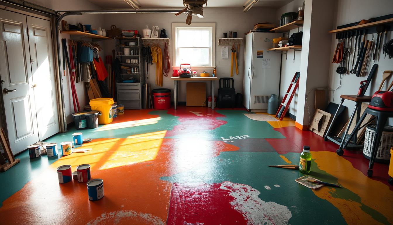 do it yourself garage floor paint