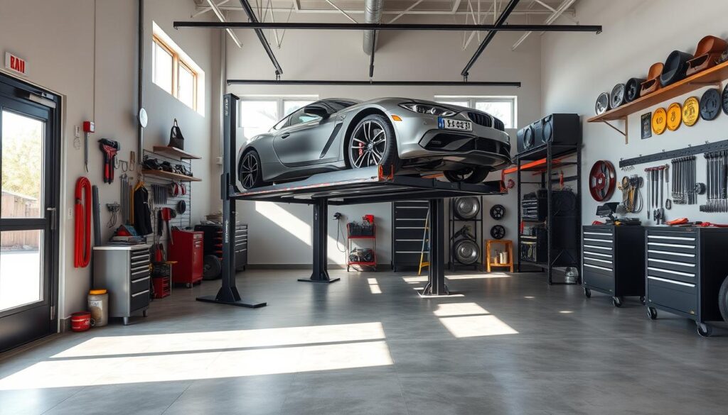 garage car lift