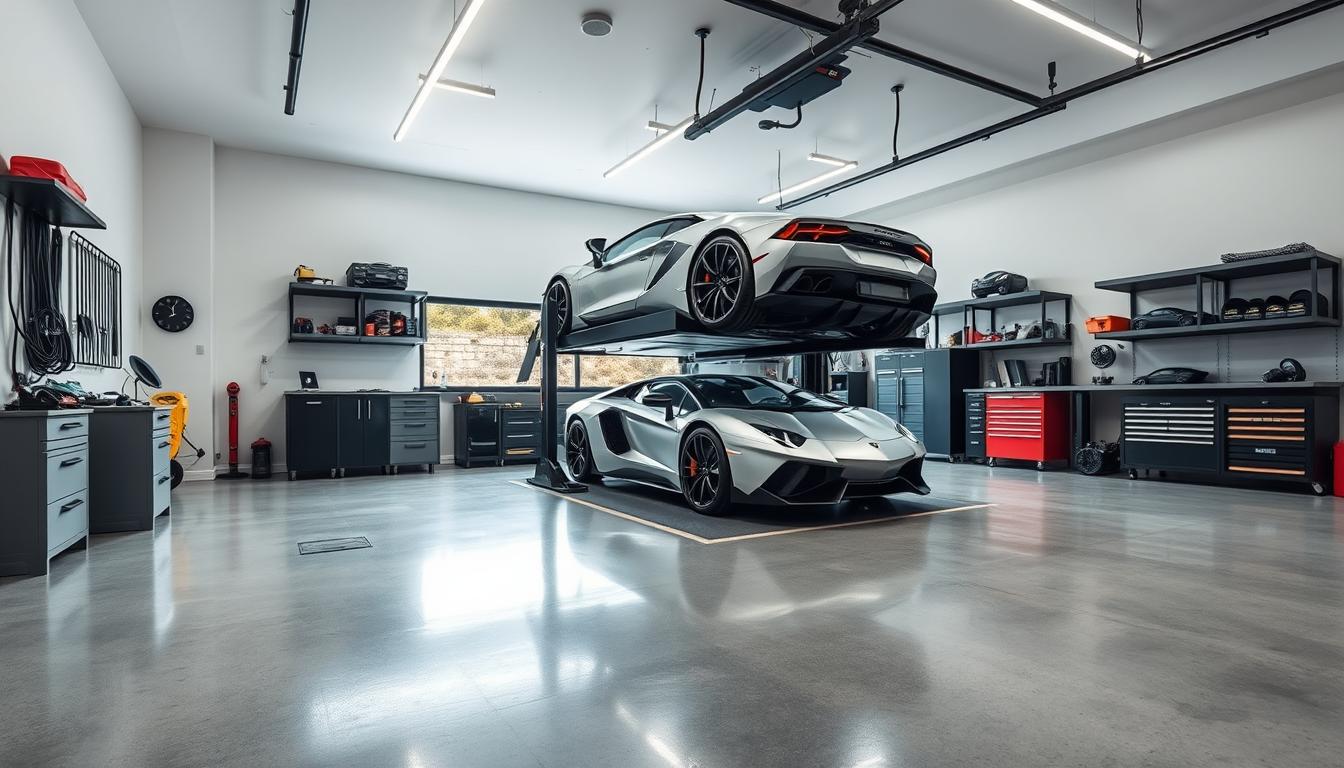 garage car lift