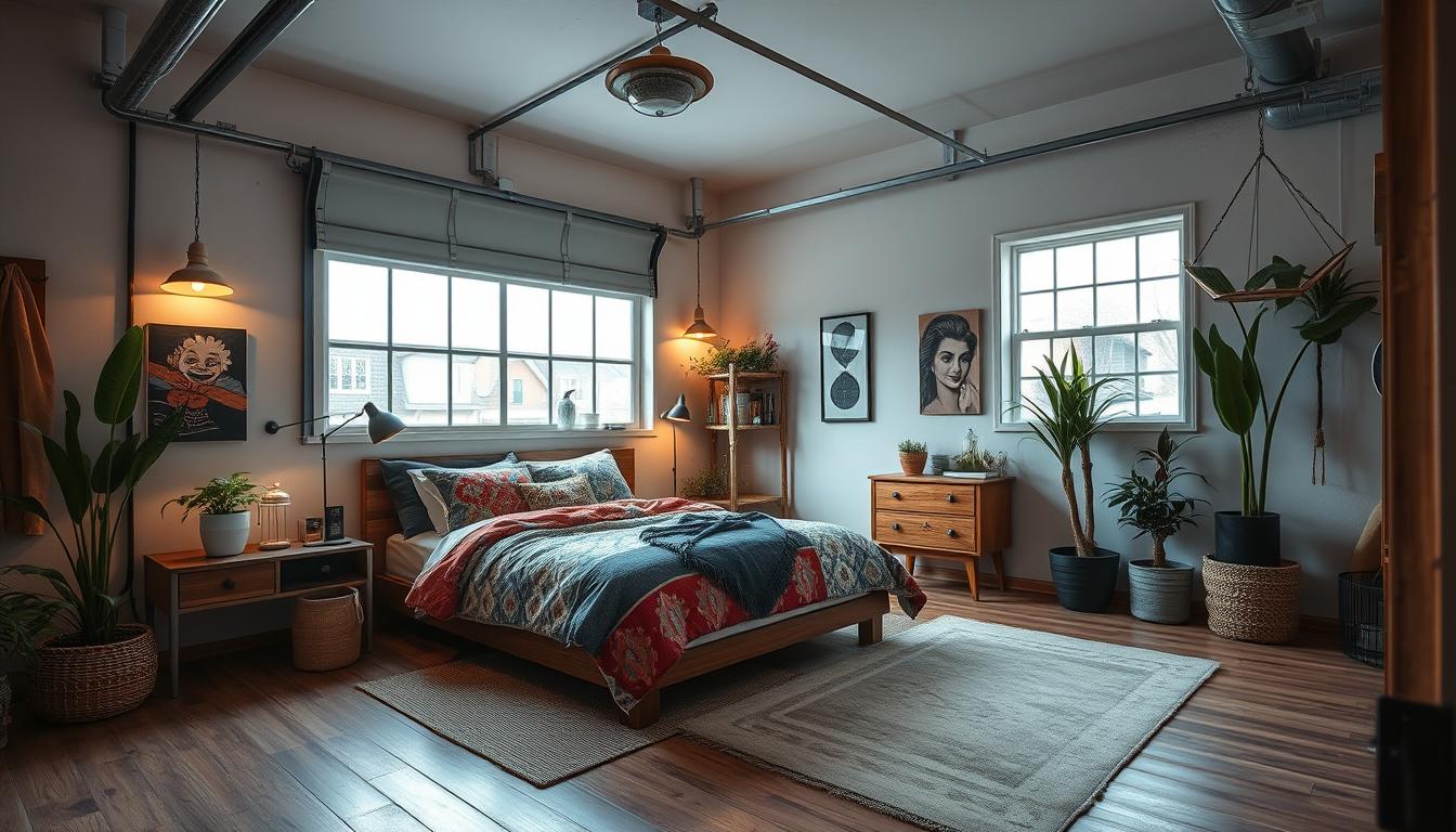 garage conversion bedroom