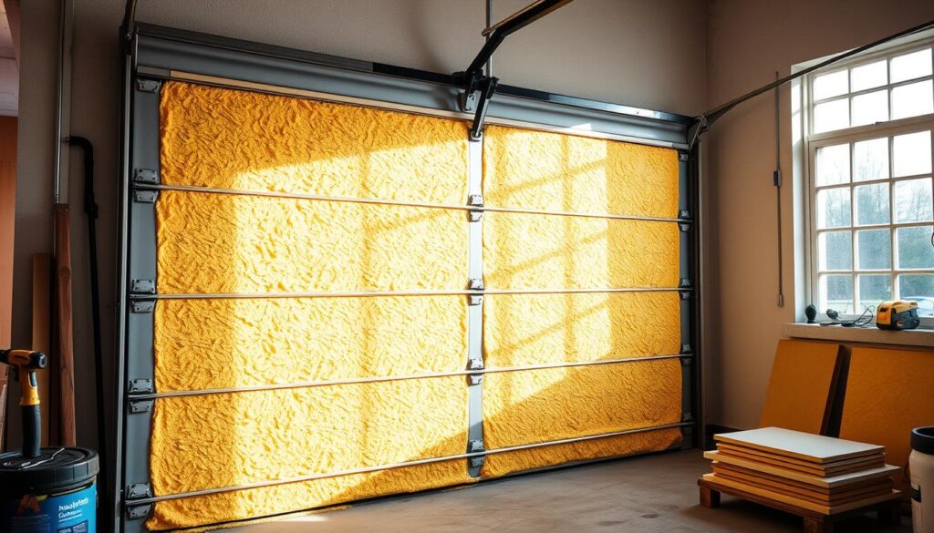 garage door insulation foam