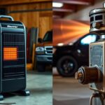 garage heater electric vs gas