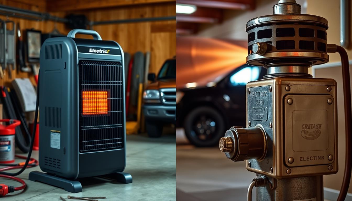 garage heater electric vs gas