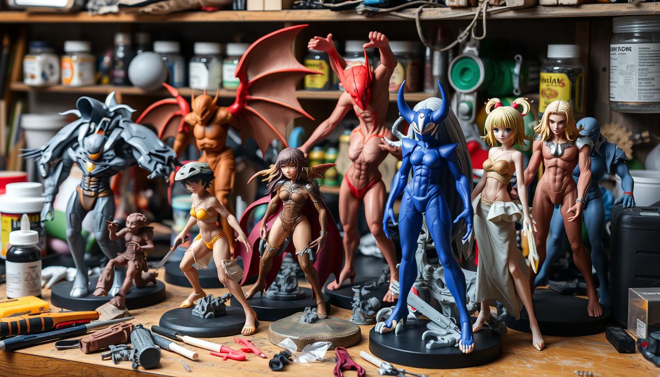 garage kits figure