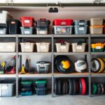 garage organization shelf