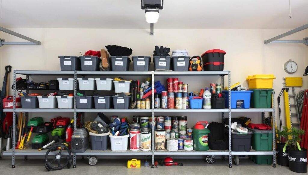 garage organization shelf