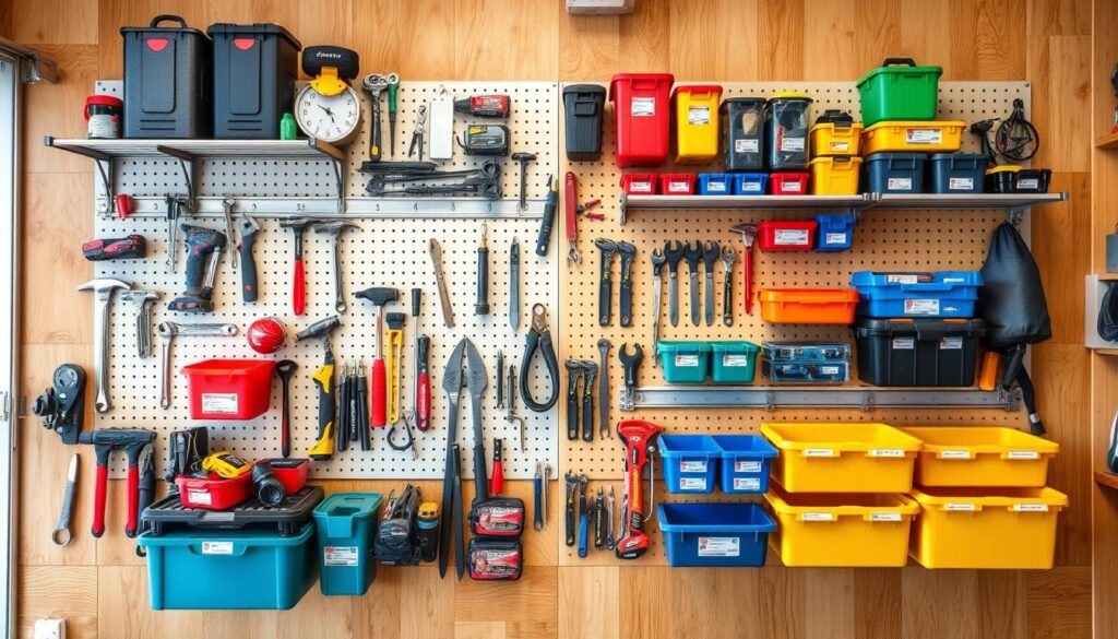 garage wall storage board