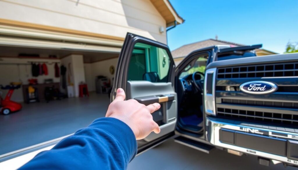 programming garage door opener ford f150