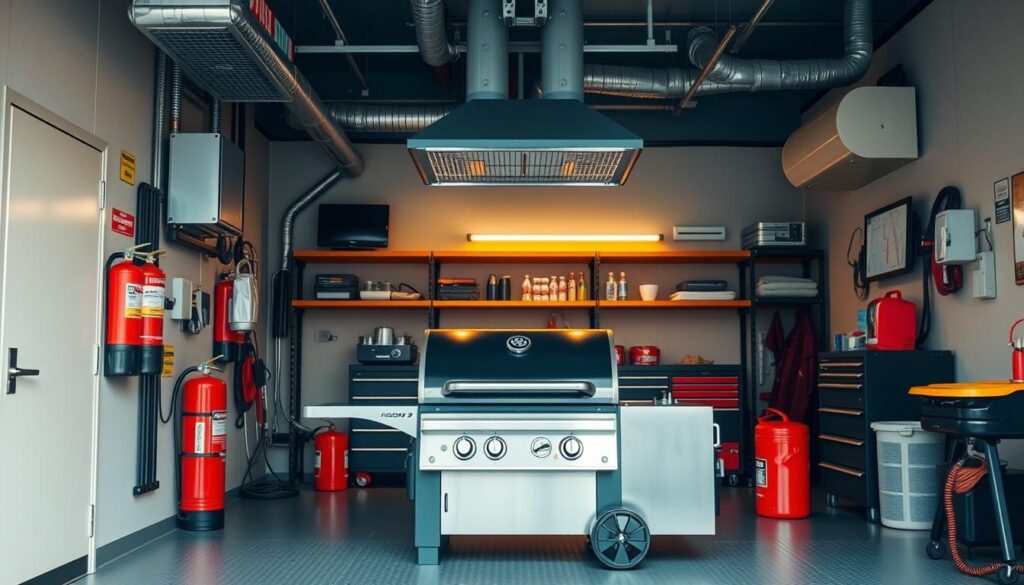 the garage grill