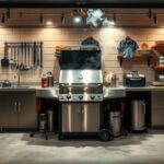 the garage grill