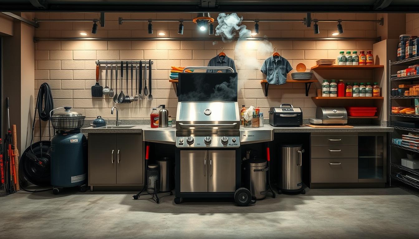 the garage grill