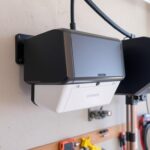 Wall mount garage door opener