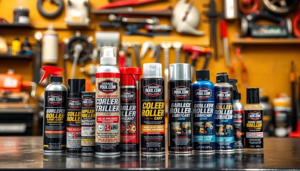 best garage door roller lubricant