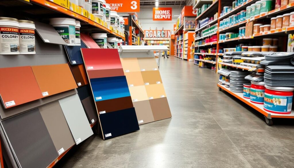 concrete floor paint colors home depot