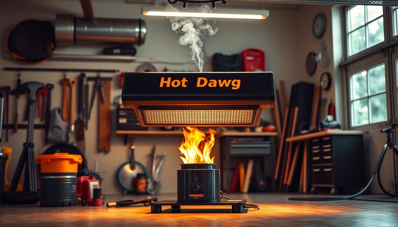 garage heater hot dawg