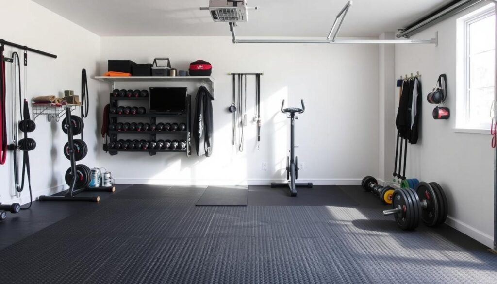 budget garage gym floors