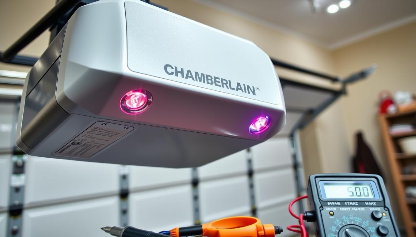 chamberlain garage door opener troubleshooting