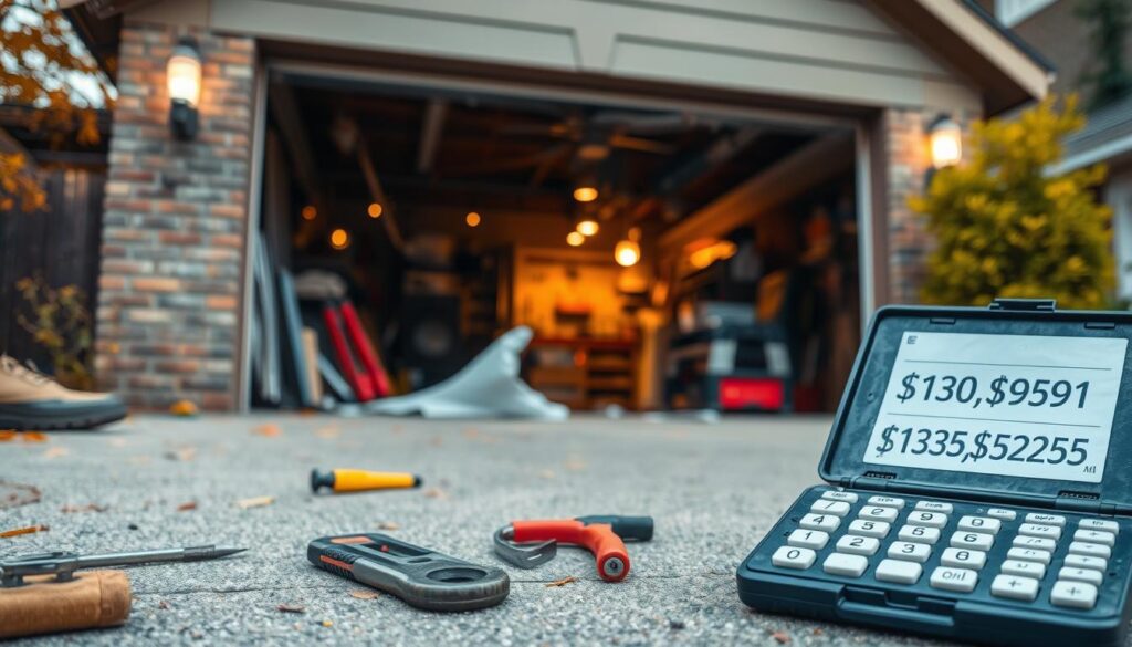 cost of garage door repair