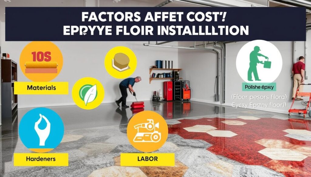 epoxy installation cost factors