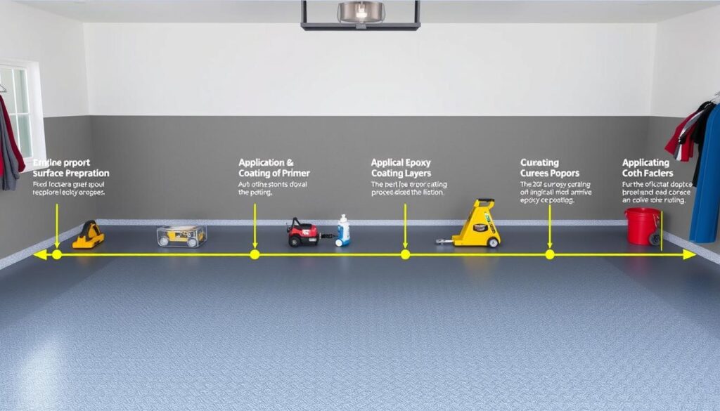 epoxy installation timeline