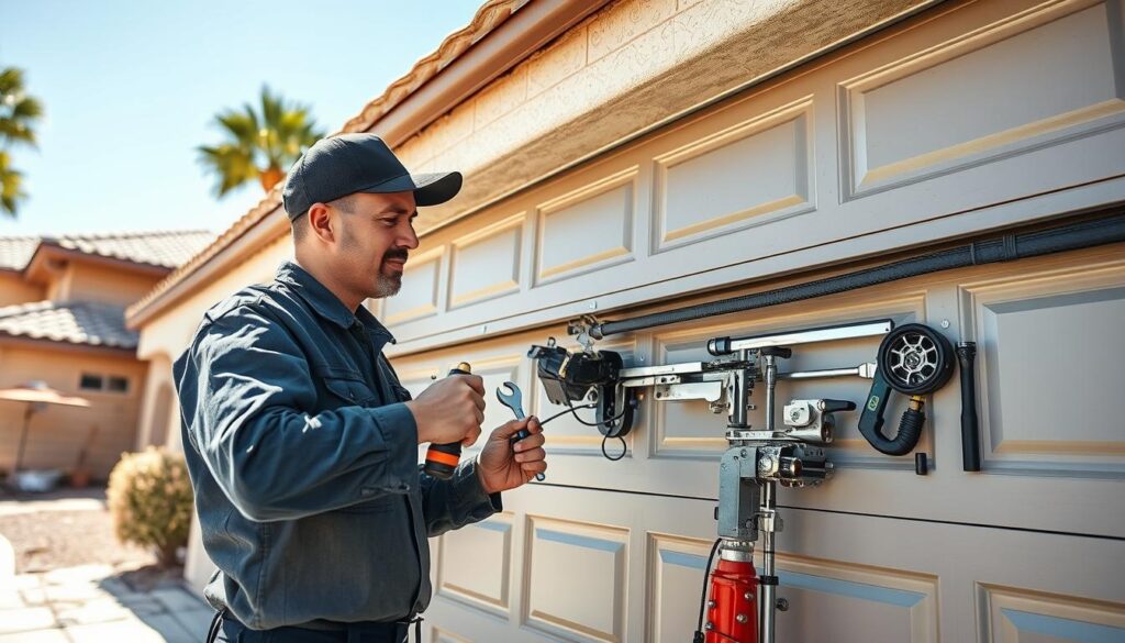 garage door repair process las vegas