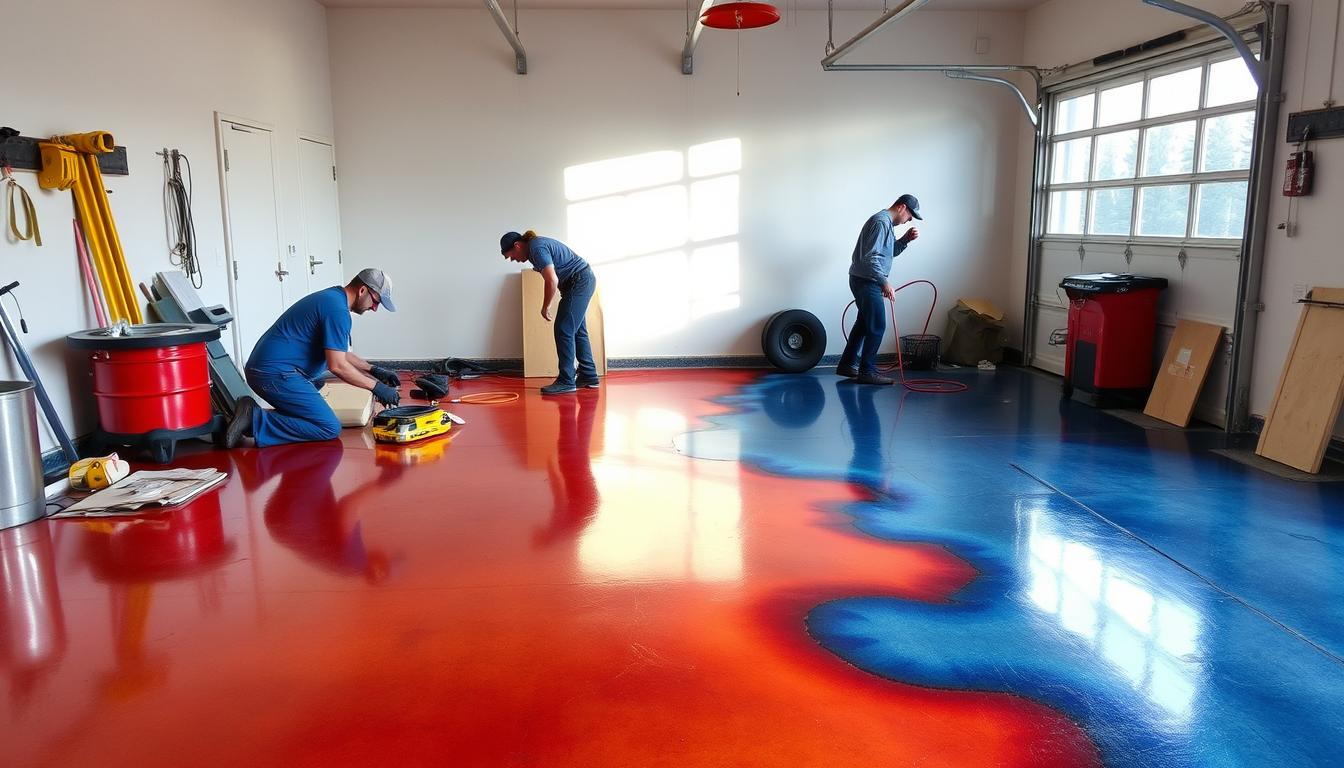 garage epoxy floor installers