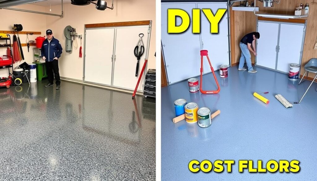 garage floor epoxy coating cost