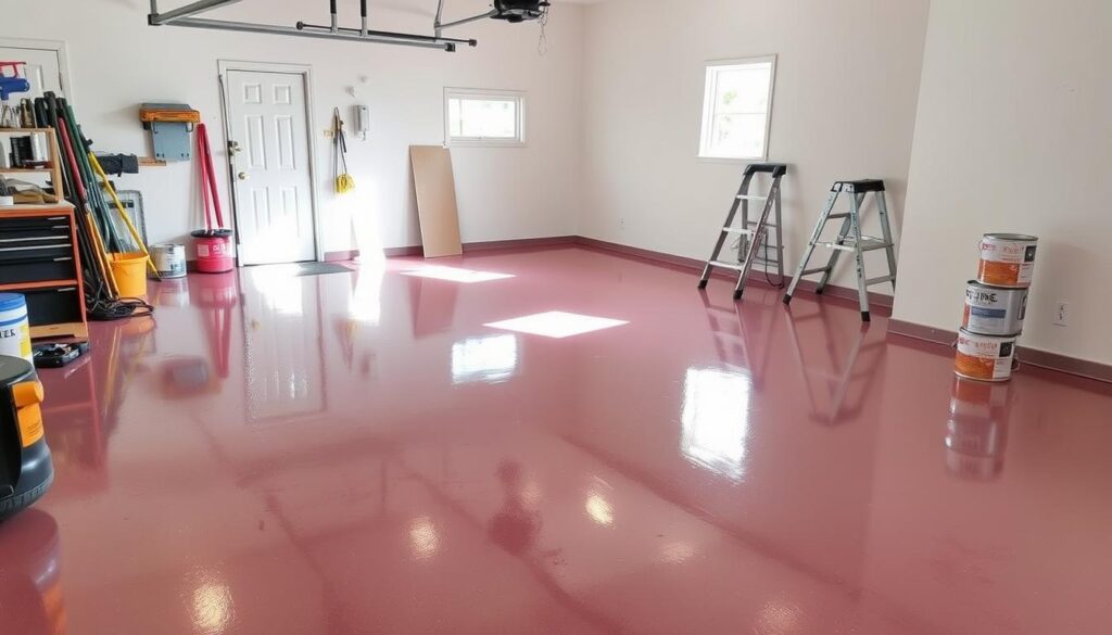 garage floor paint diy