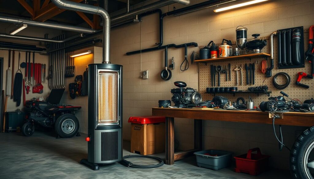 garage oil heater