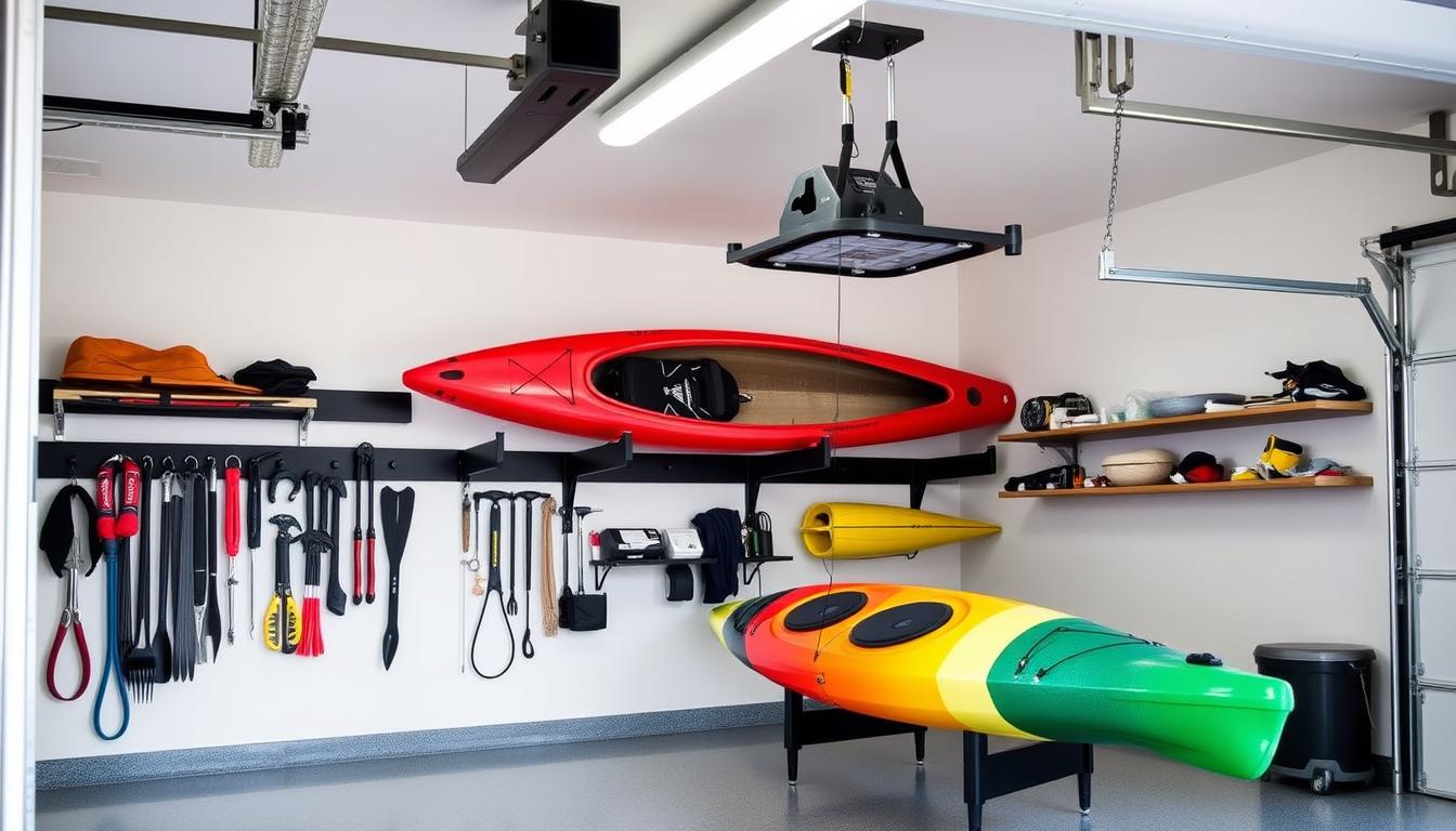 garage storage kayak