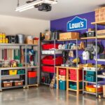 garage storage shelves at lowes