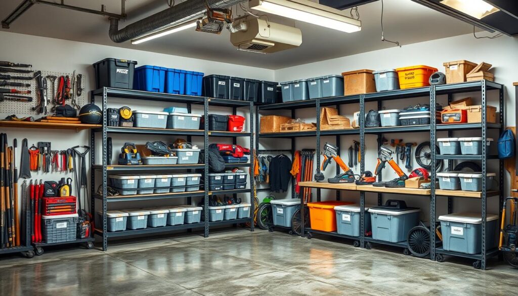 heavy duty garage shelving ideas