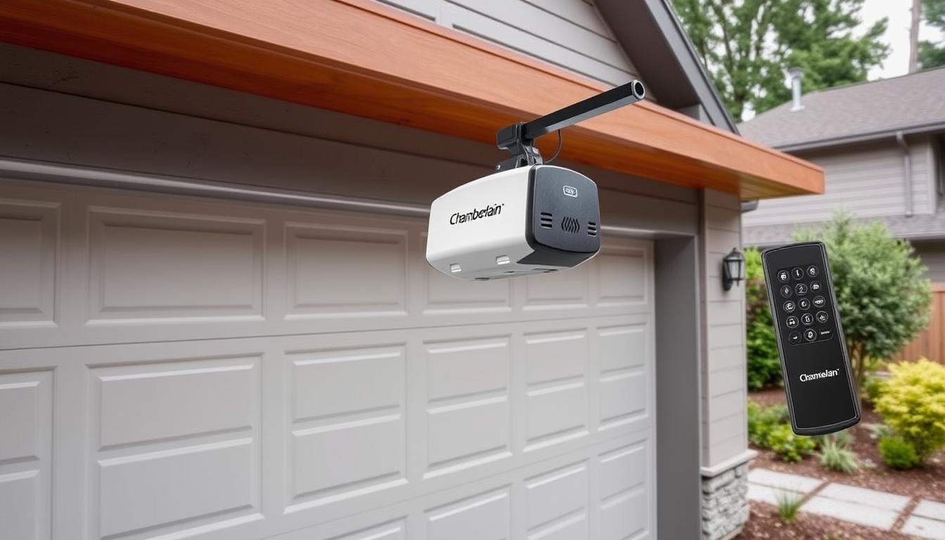 how to program chamberlain garage door opener