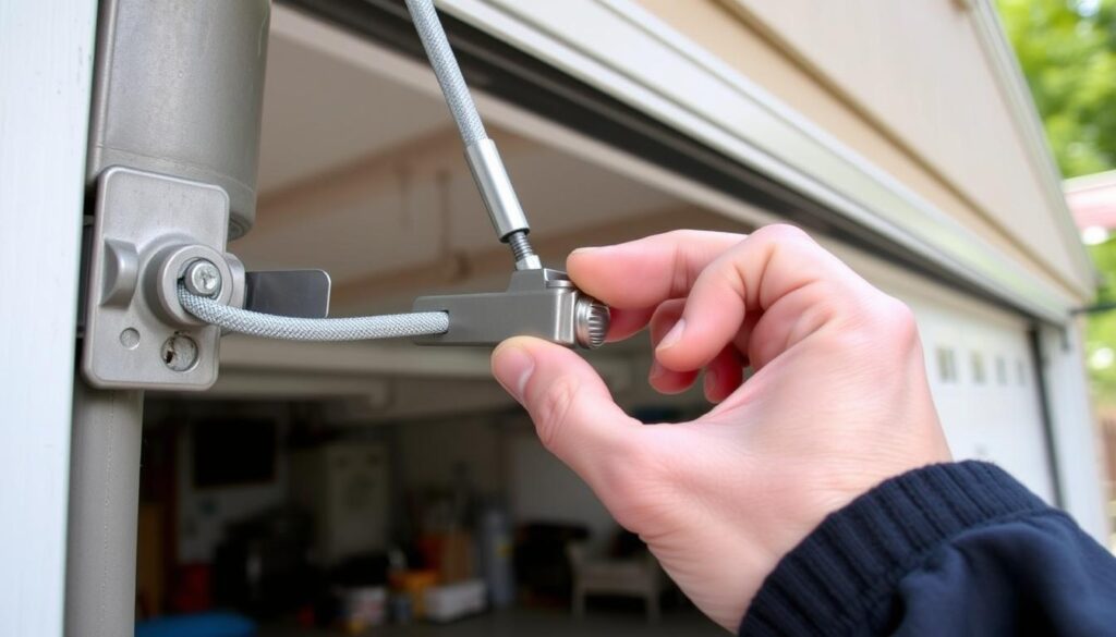 how to unlock garage door manually