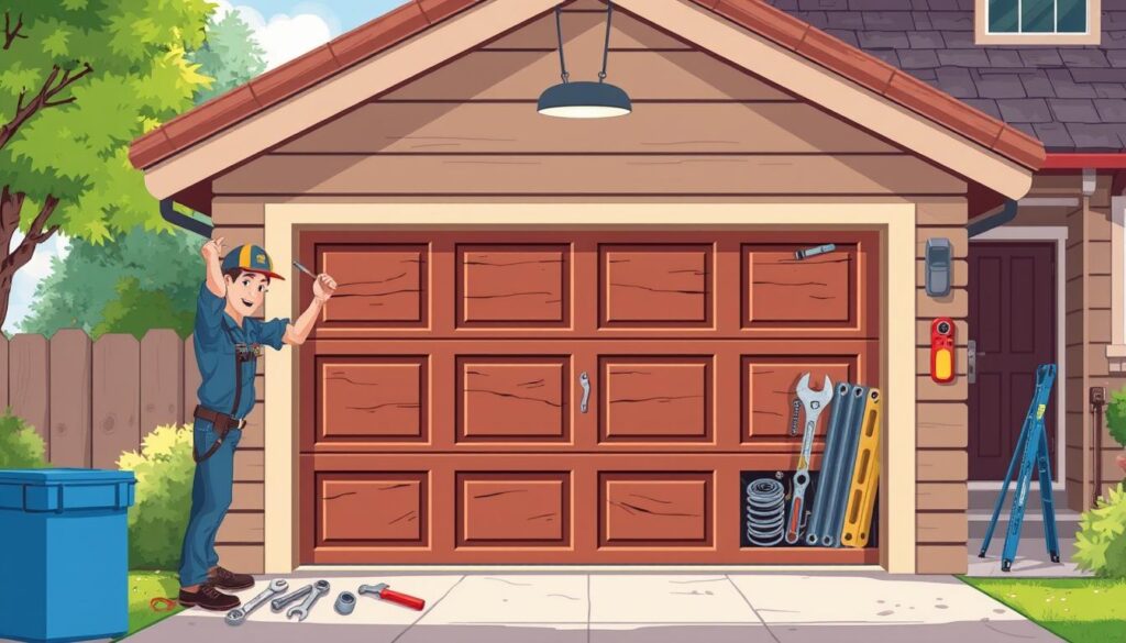 when to hire a garage door technician