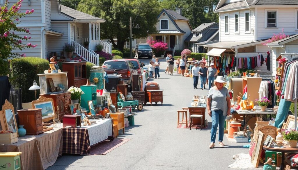 Garage Yard Sales Route Planning